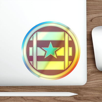 3 Transportation Brigade (U.S. Army) Holographic STICKER Die-Cut Vinyl Decal-The Sticker Space