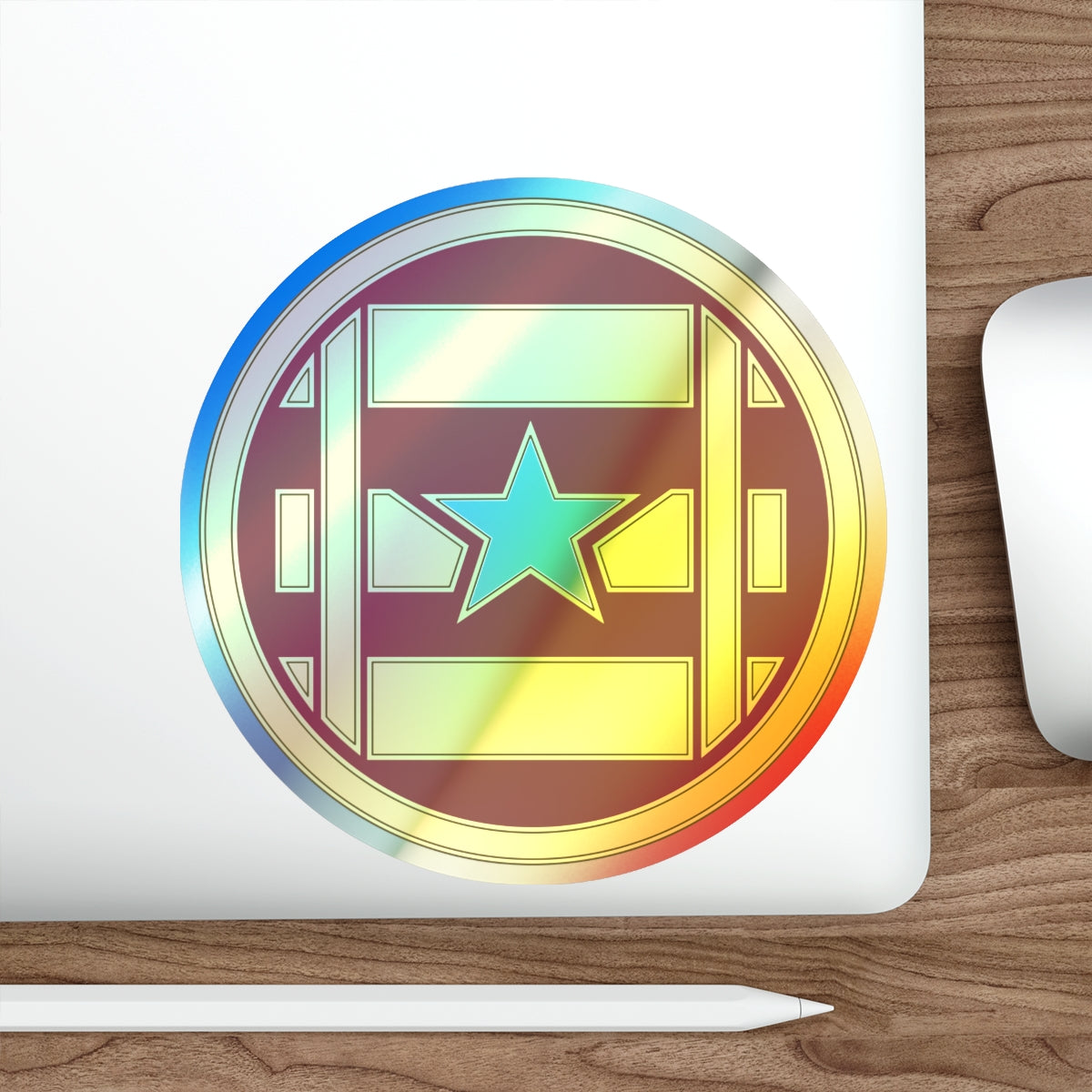 3 Transportation Brigade (U.S. Army) Holographic STICKER Die-Cut Vinyl Decal-The Sticker Space