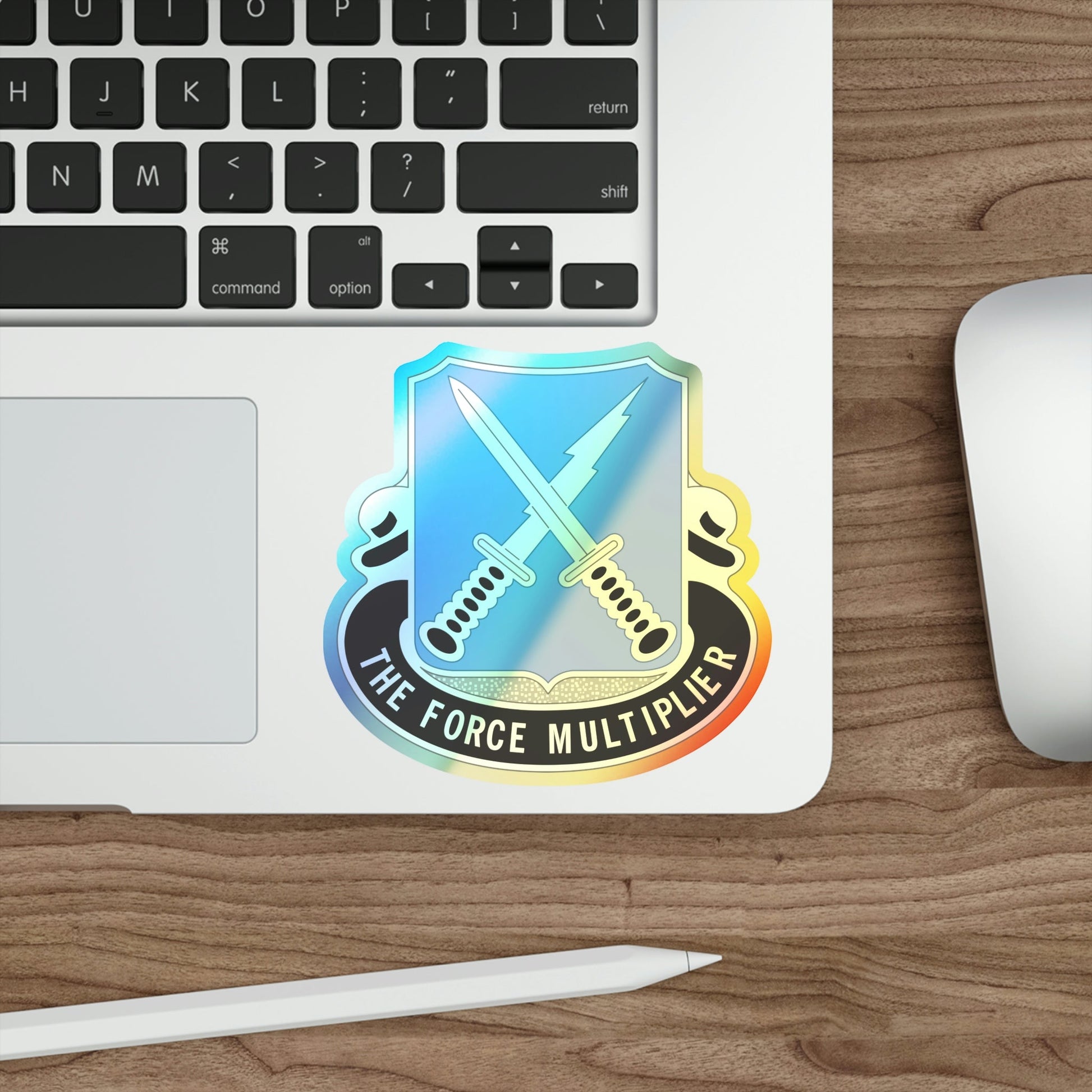 301st Military Intelligence Battalion (U.S. Army) Holographic STICKER Die-Cut Vinyl Decal-The Sticker Space