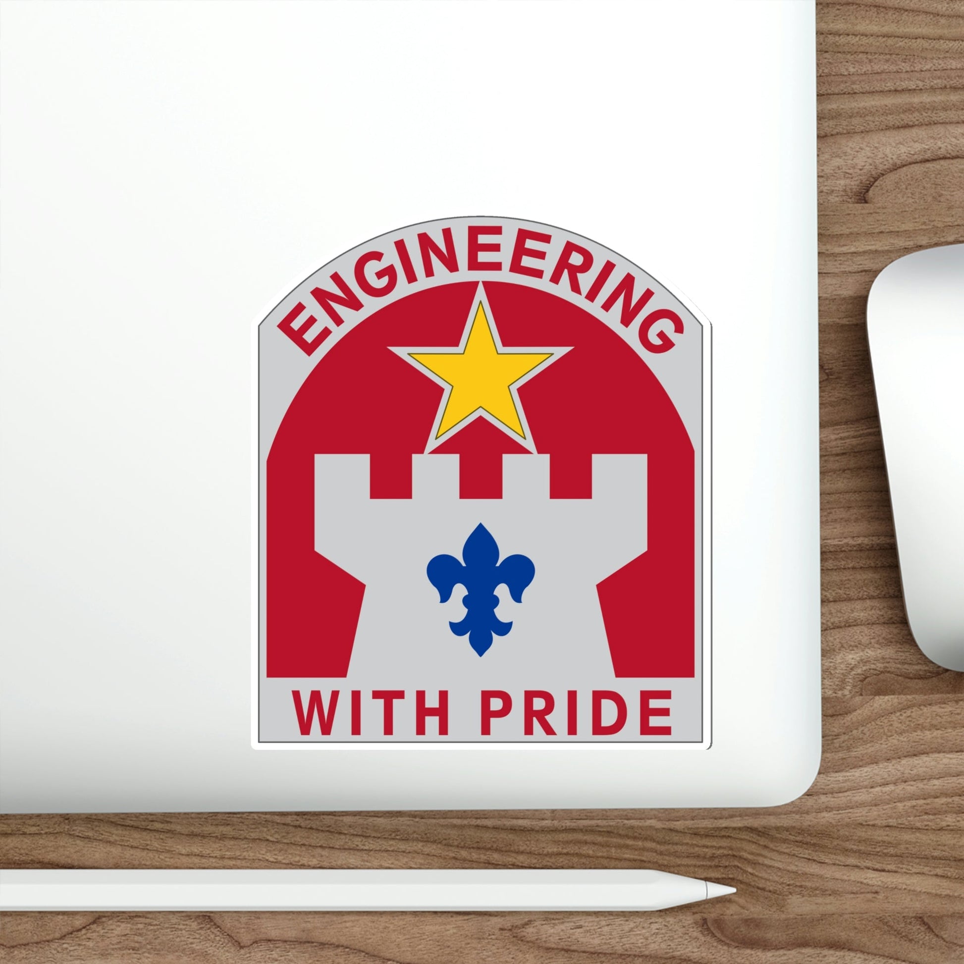 308 Engineer Group (U.S. Army) STICKER Vinyl Die-Cut Decal-The Sticker Space