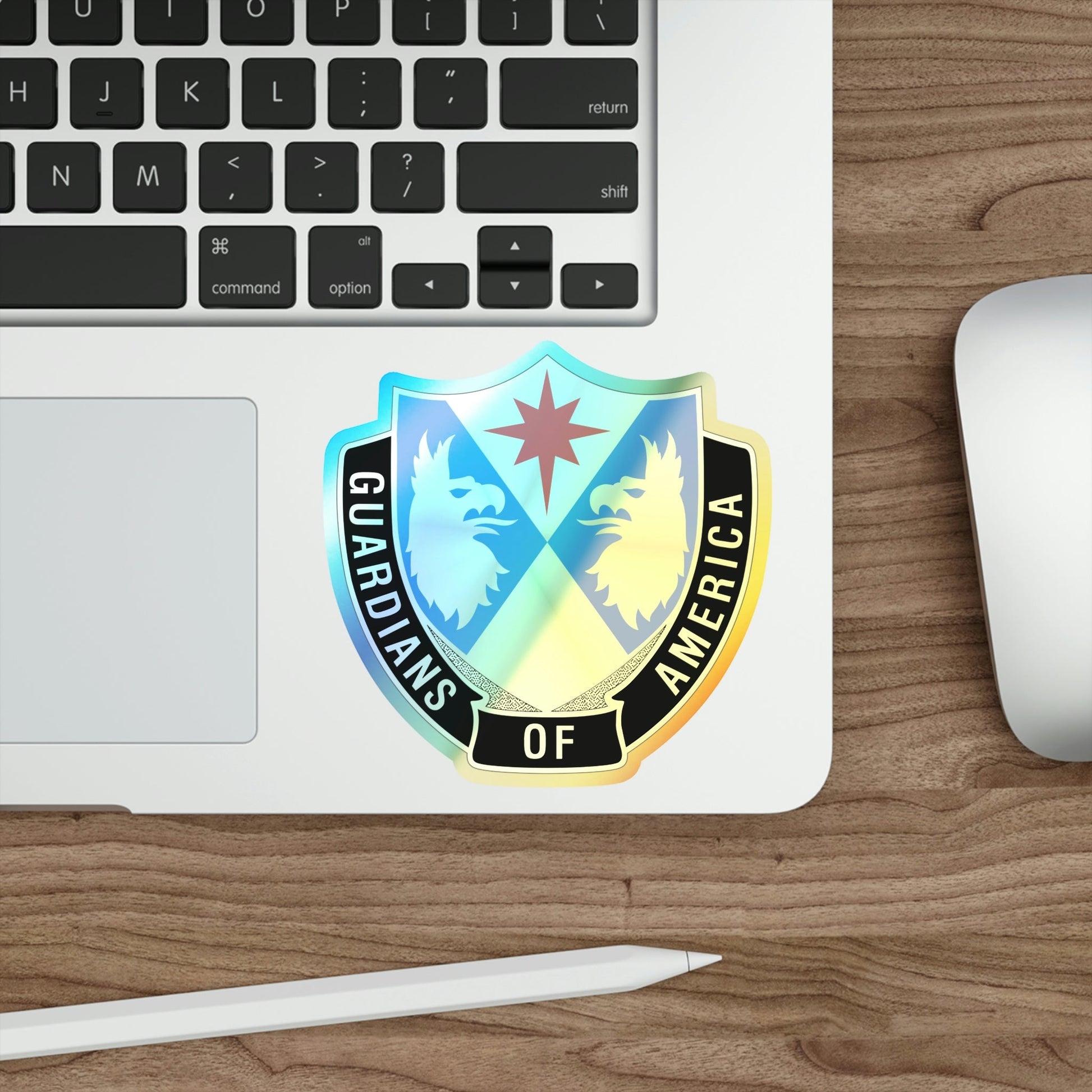 308th Military Intelligence Battalion 2 (U.S. Army) Holographic STICKER Die-Cut Vinyl Decal-The Sticker Space