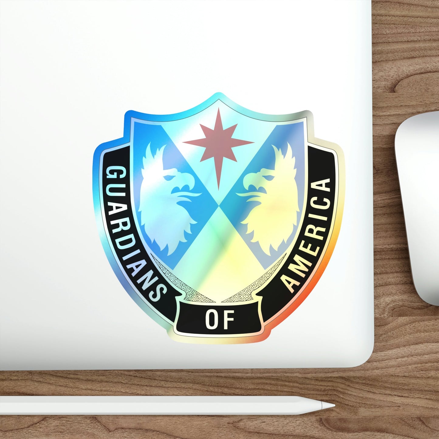 308th Military Intelligence Battalion 2 (U.S. Army) Holographic STICKER Die-Cut Vinyl Decal-The Sticker Space