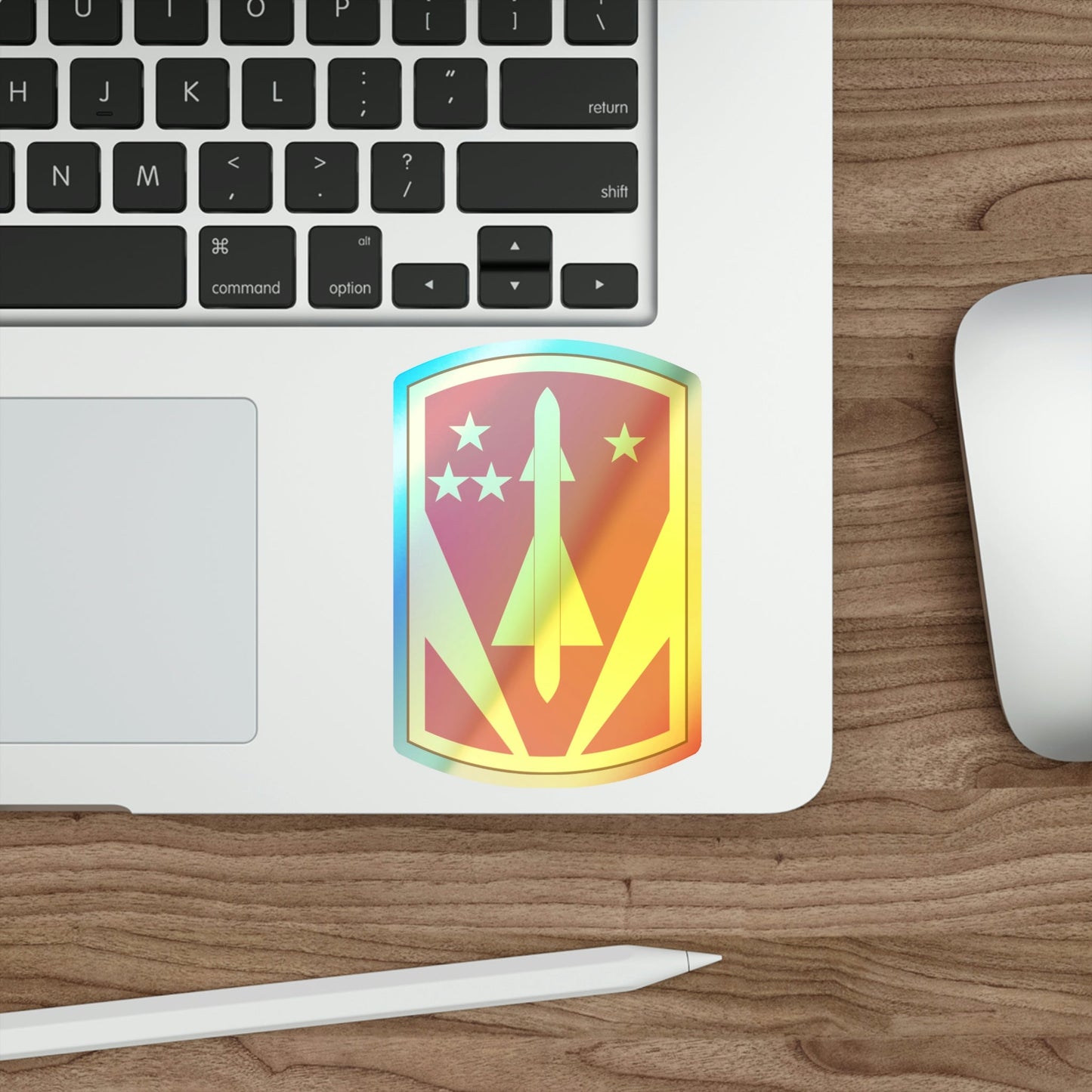 31st Air Defense Artillery Brigade (U.S. Army) Holographic STICKER Die-Cut Vinyl Decal-The Sticker Space