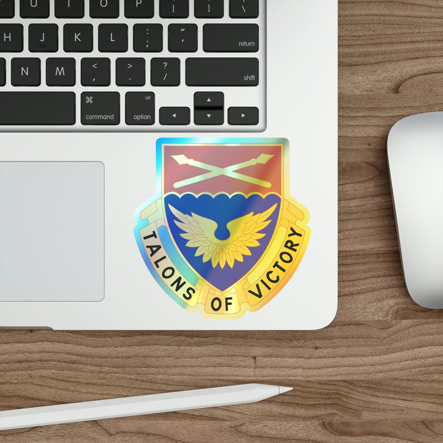 32 Aviation Battalion (U.S. Army) Holographic STICKER Die-Cut Vinyl Decal-The Sticker Space