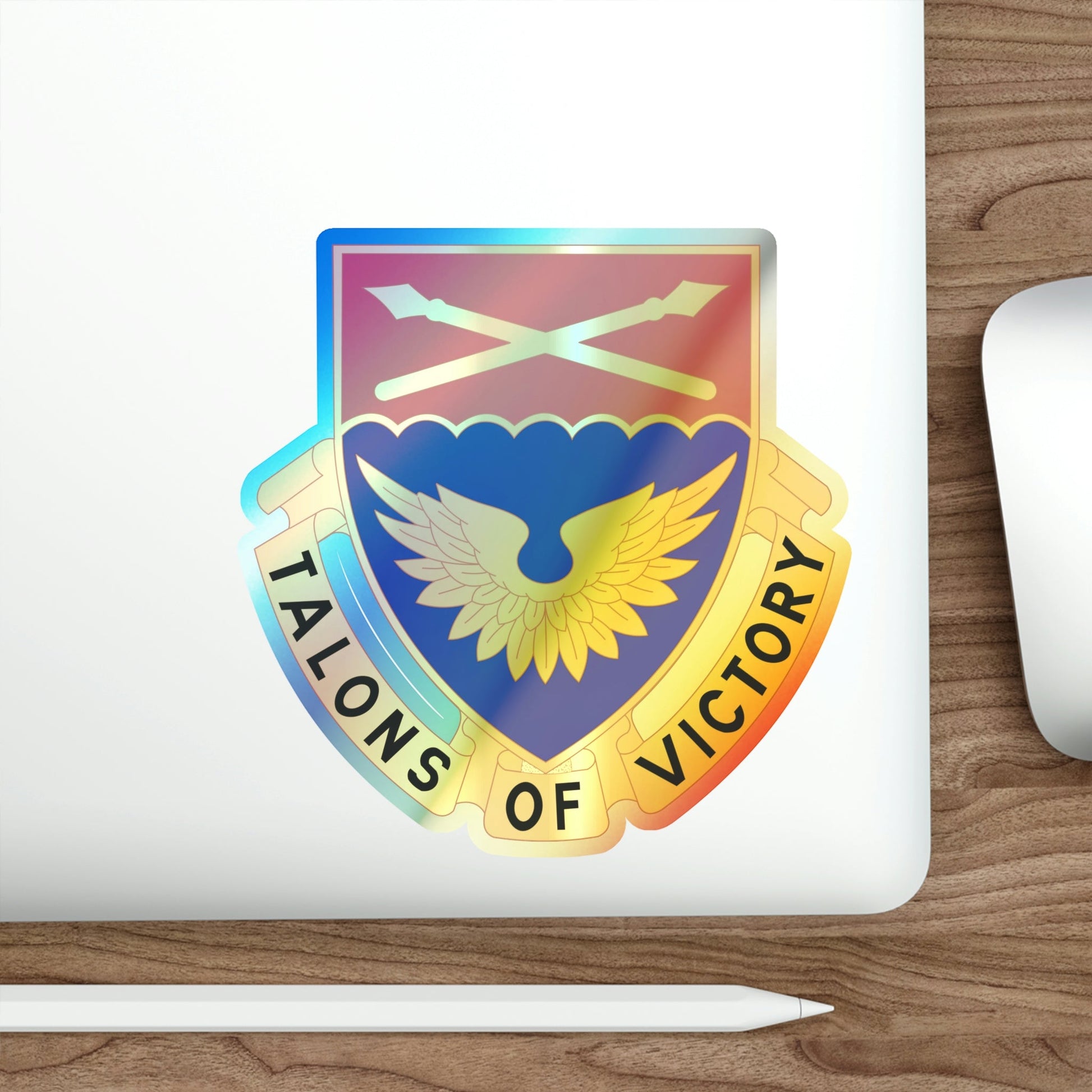 32 Aviation Battalion (U.S. Army) Holographic STICKER Die-Cut Vinyl Decal-The Sticker Space