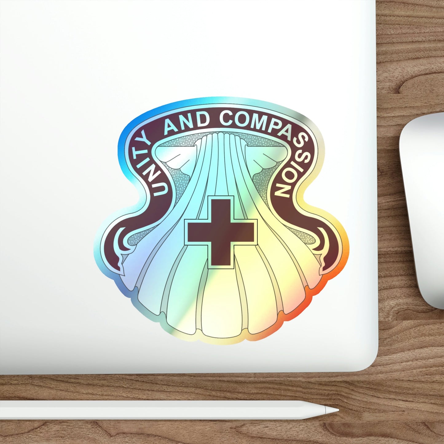 334 Medical Group (U.S. Army) Holographic STICKER Die-Cut Vinyl Decal-The Sticker Space