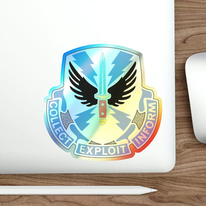 337 Military Intelligence Battalion (U.S. Army) Holographic STICKER Die-Cut Vinyl Decal-The Sticker Space