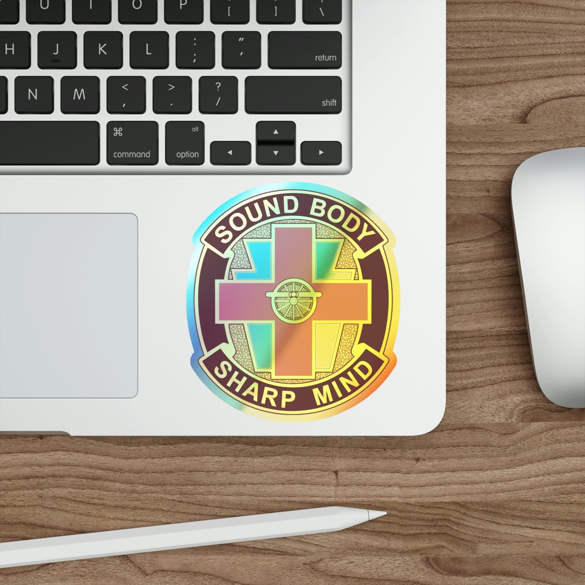 338 Medical Brigade 2 (U.S. Army) Holographic STICKER Die-Cut Vinyl Decal-The Sticker Space