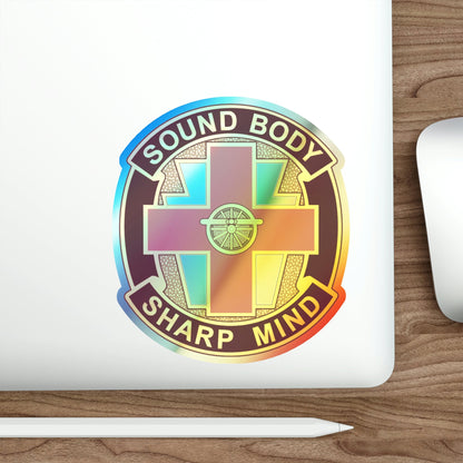 338 Medical Brigade 2 (U.S. Army) Holographic STICKER Die-Cut Vinyl Decal-The Sticker Space