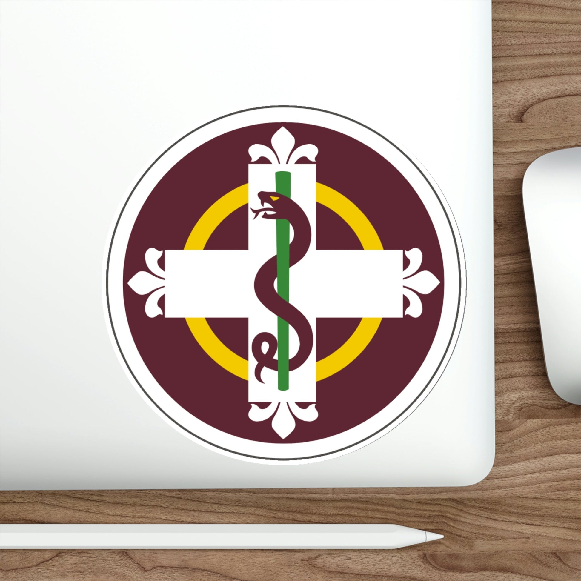 338 Medical Brigade (U.S. Army) STICKER Vinyl Die-Cut Decal-The Sticker Space