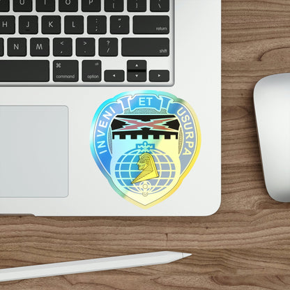 338 Military Intelligence Battalion (U.S. Army) Holographic STICKER Die-Cut Vinyl Decal-The Sticker Space