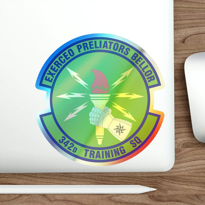 342d Training Squadron (U.S. Air Force) Holographic STICKER Die-Cut Vinyl Decal-The Sticker Space