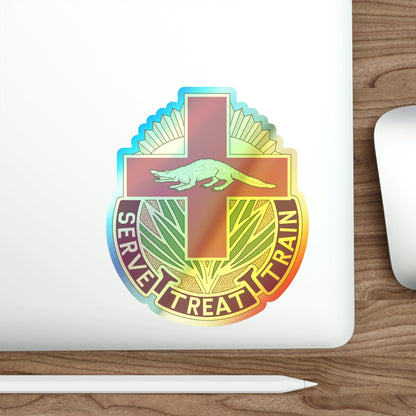 345 Field Hospital (U.S. Army) Holographic STICKER Die-Cut Vinyl Decal-The Sticker Space