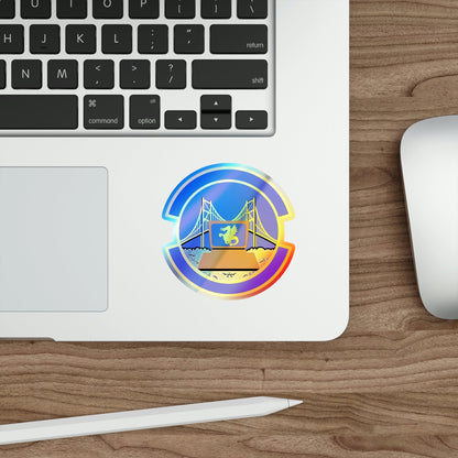 349 Force Support Squadron AFRC (U.S. Air Force) Holographic STICKER Die-Cut Vinyl Decal-The Sticker Space