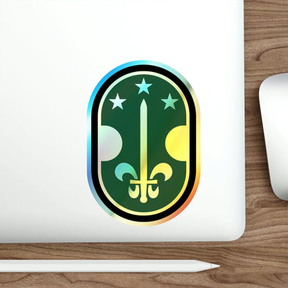 35 Military Police Brigade (U.S. Army) Holographic STICKER Die-Cut Vinyl Decal-The Sticker Space