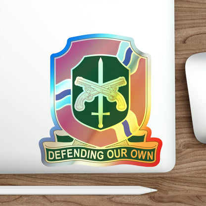 35 Military Police Brigade v2 (U.S. Army) Holographic STICKER Die-Cut Vinyl Decal-The Sticker Space