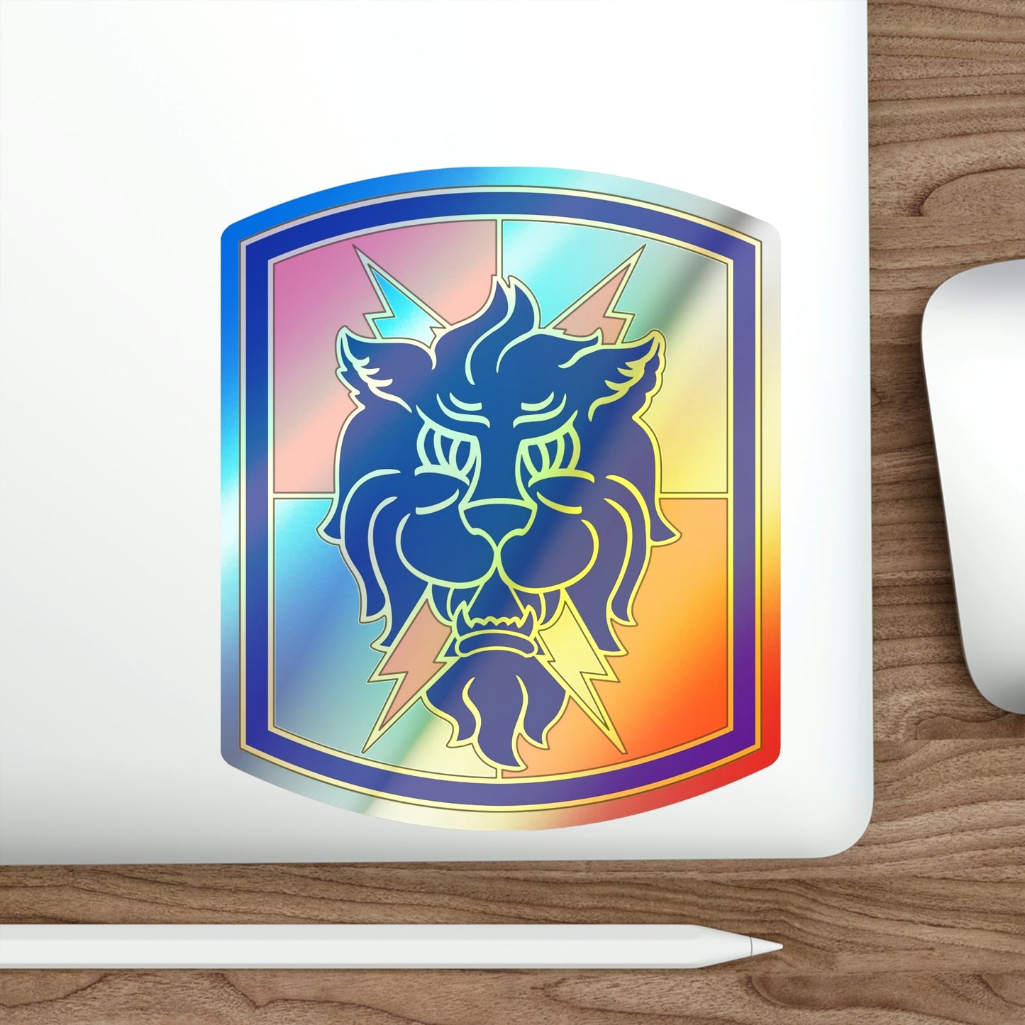 35 Signal Brigade v2 (U.S. Army) Holographic STICKER Die-Cut Vinyl Decal-The Sticker Space