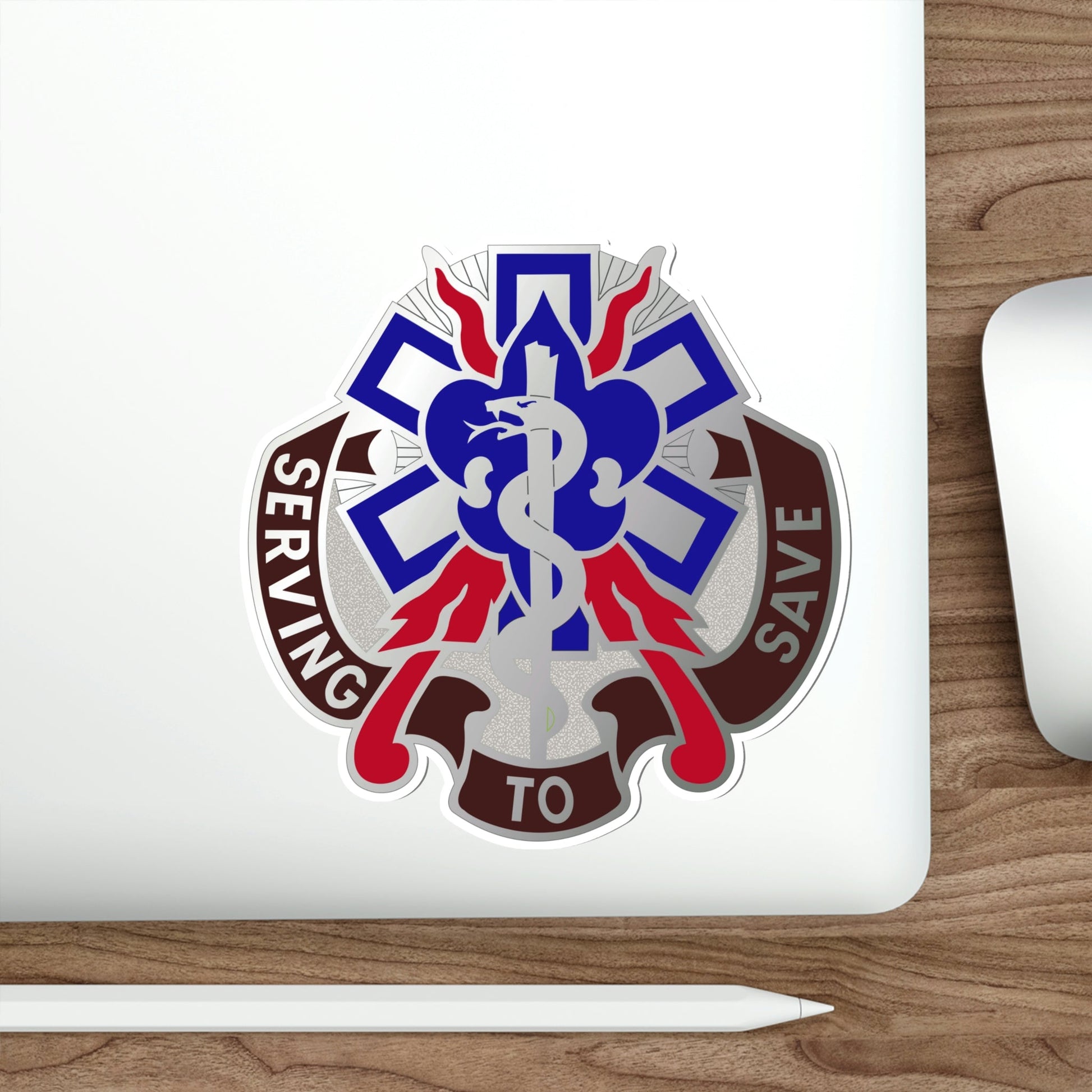 350 Surgical Hospital (U.S. Army) STICKER Vinyl Die-Cut Decal-The Sticker Space