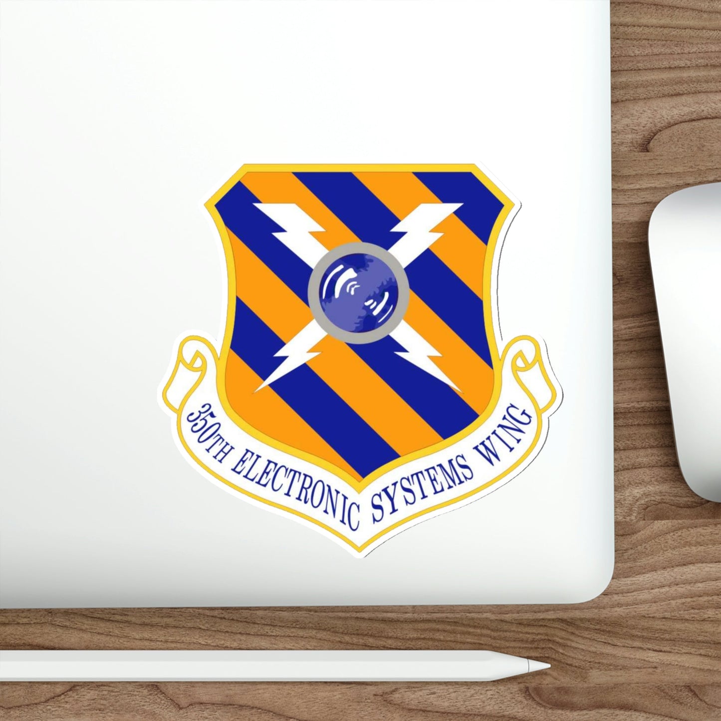 350th Electronic Systems Wing (U.S. Air Force) STICKER Vinyl Die-Cut Decal-The Sticker Space