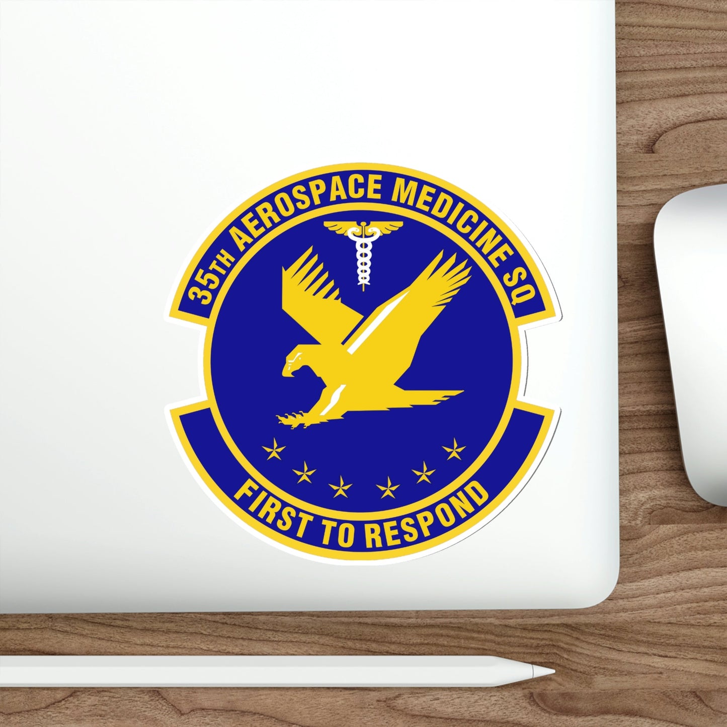 35th Aerospace Medicine Squadron (U.S. Air Force) STICKER Vinyl Die-Cut Decal-The Sticker Space