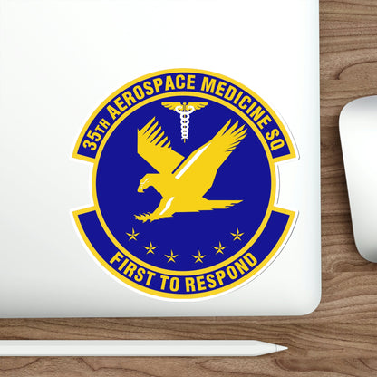 35th Aerospace Medicine Squadron (U.S. Air Force) STICKER Vinyl Die-Cut Decal-The Sticker Space