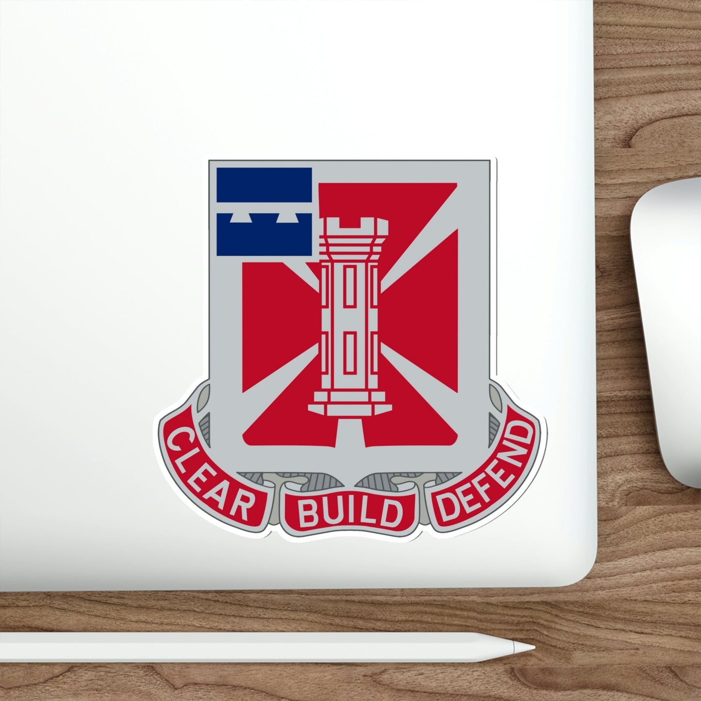 363 Engineer Battalion (U.S. Army) STICKER Vinyl Die-Cut Decal-The Sticker Space