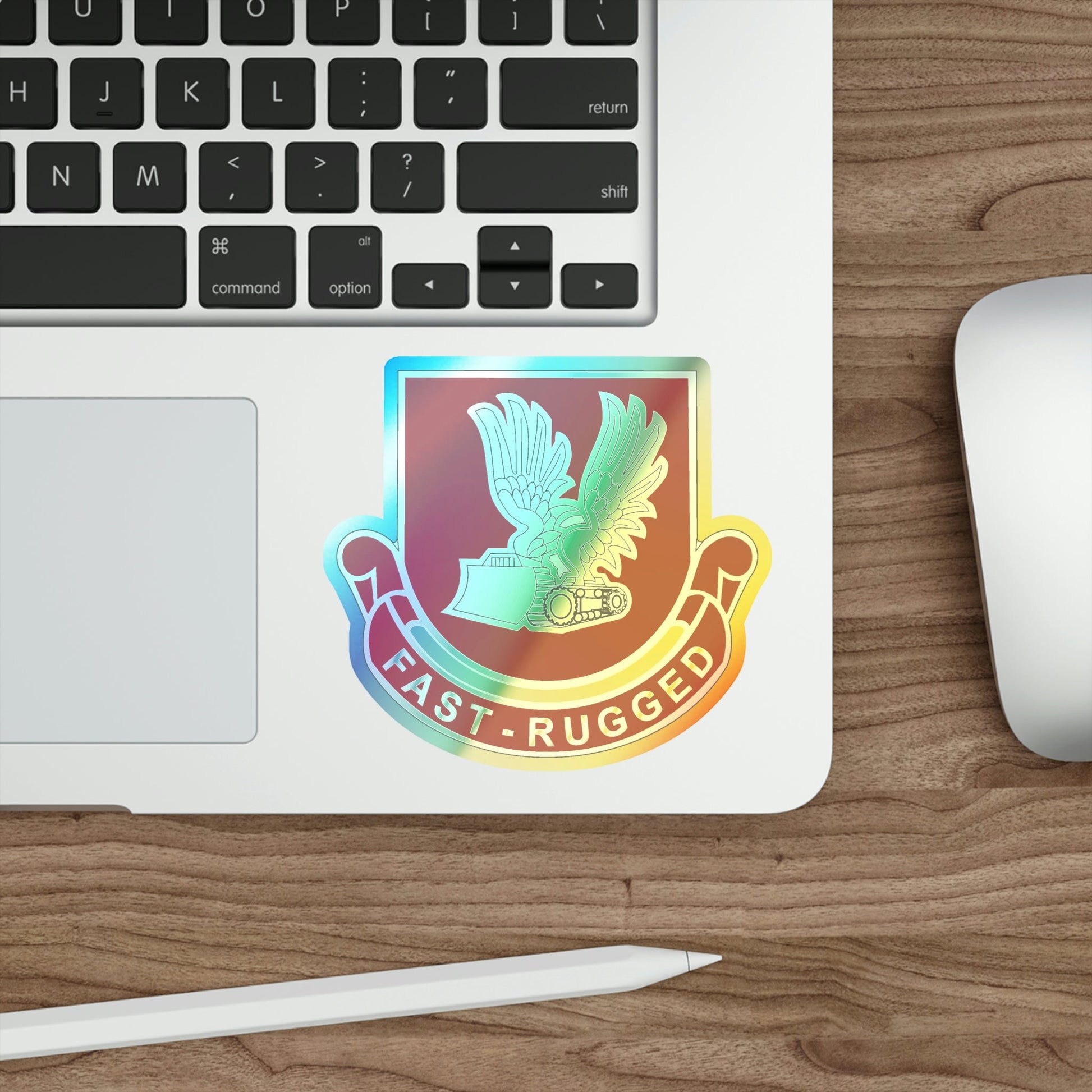 365 Engineer Battalion (U.S. Army) Holographic STICKER Die-Cut Vinyl Decal-The Sticker Space