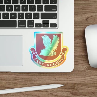 365 Engineer Battalion (U.S. Army) Holographic STICKER Die-Cut Vinyl Decal-The Sticker Space