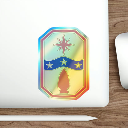 371 Sustainment Brigade (U.S. Army) Holographic STICKER Die-Cut Vinyl Decal-The Sticker Space