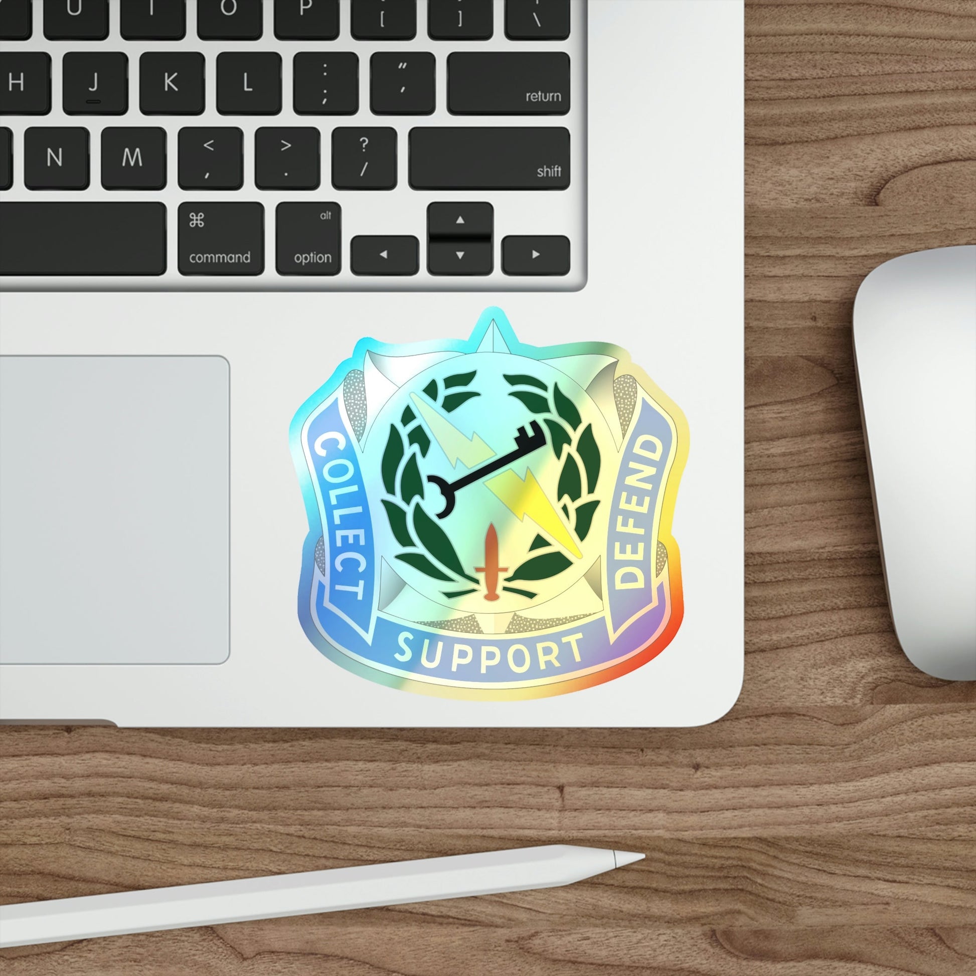 373 Military Intelligence Battalion (U.S. Army) Holographic STICKER Die-Cut Vinyl Decal-The Sticker Space