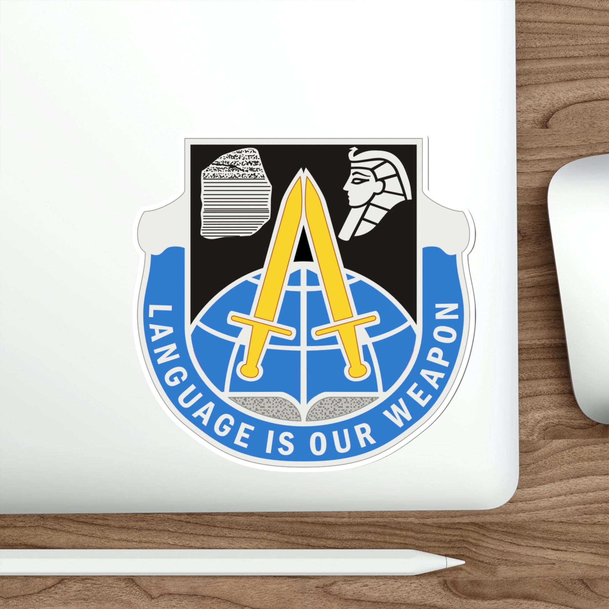 376 Military Intelligence Battalion (U.S. Army) STICKER Vinyl Die-Cut Decal-The Sticker Space