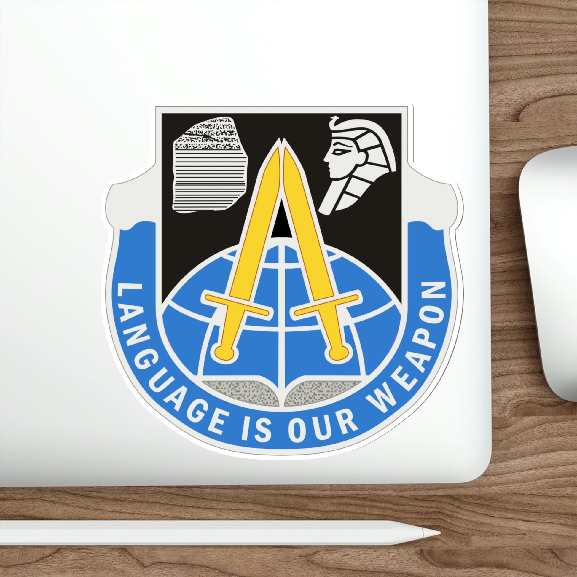 376 Military Intelligence Battalion (U.S. Army) STICKER Vinyl Die-Cut Decal-The Sticker Space