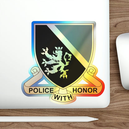 382 Military Police Battalion (U.S. Army) Holographic STICKER Die-Cut Vinyl Decal-The Sticker Space