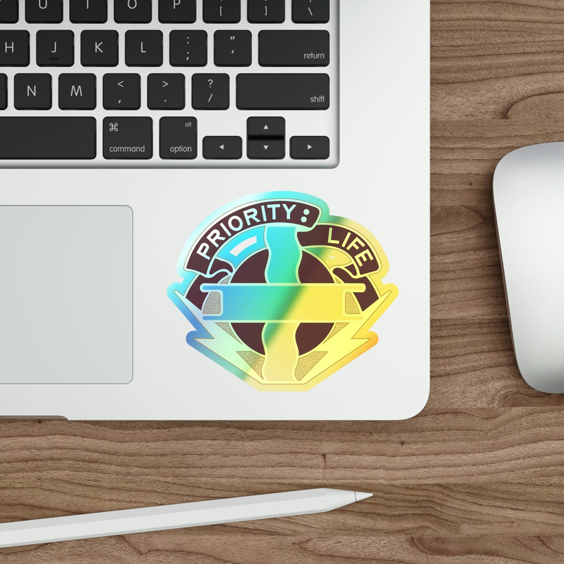 385th Field Hospital (U.S. Army) Holographic STICKER Die-Cut Vinyl Decal-The Sticker Space