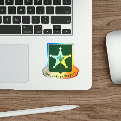 387 Military Police Battalion (U.S. Army) Holographic STICKER Die-Cut Vinyl Decal-The Sticker Space