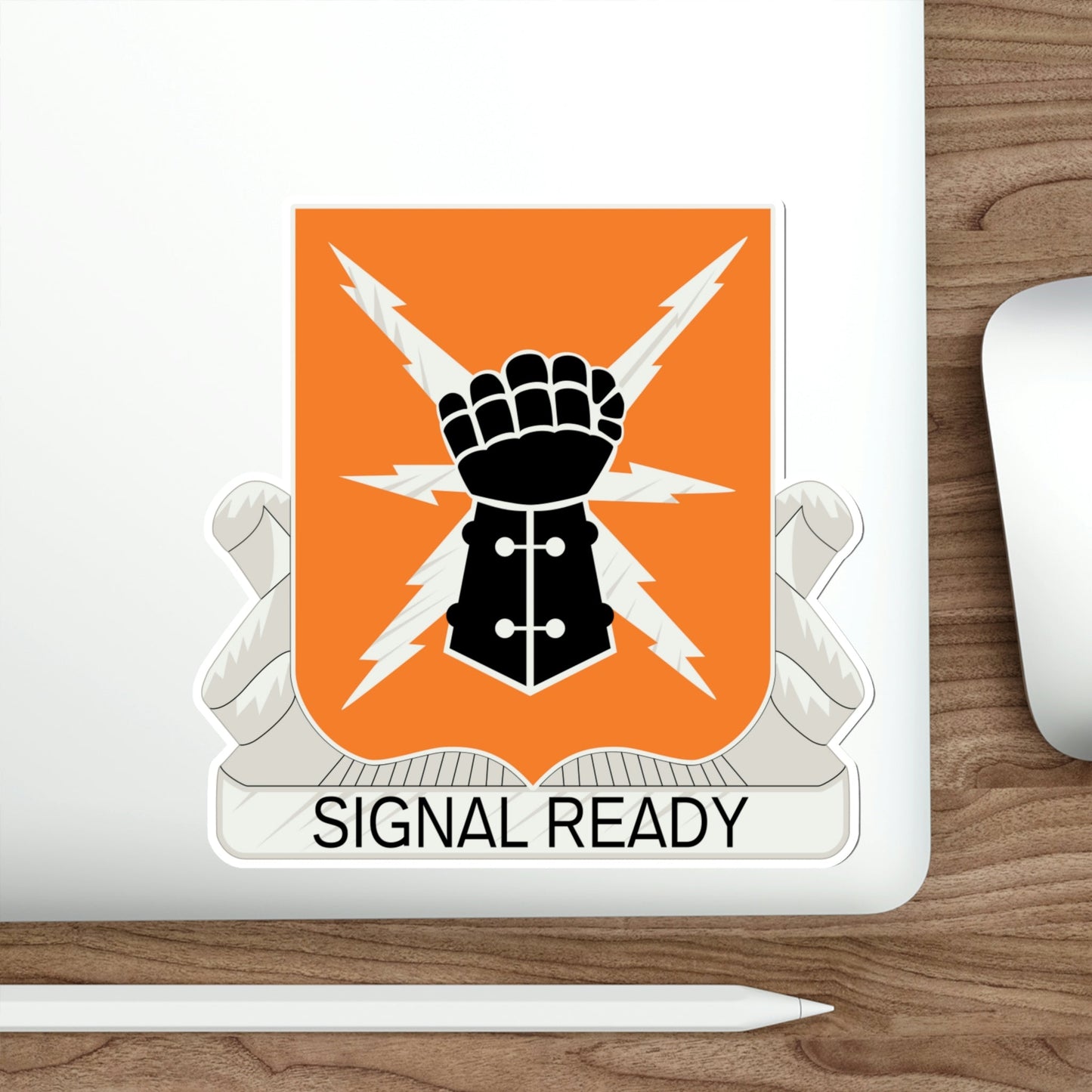 38th Signal Battalion (U.S. Army) STICKER Vinyl Die-Cut Decal-The Sticker Space