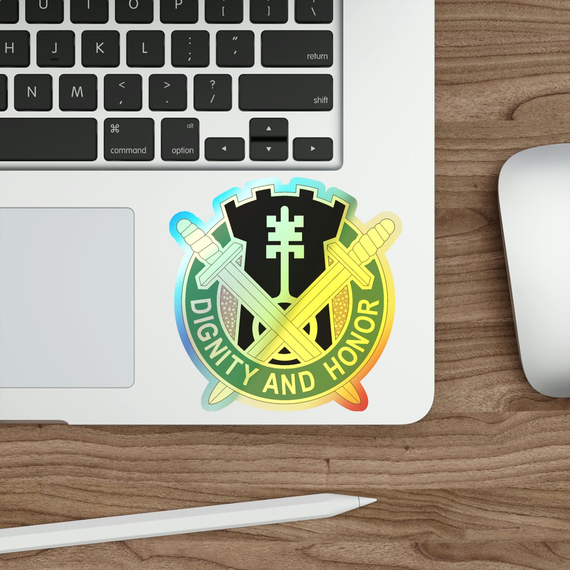 391 Military Police Battalion (U.S. Army) Holographic STICKER Die-Cut Vinyl Decal-The Sticker Space