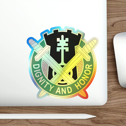 391 Military Police Battalion (U.S. Army) Holographic STICKER Die-Cut Vinyl Decal-The Sticker Space