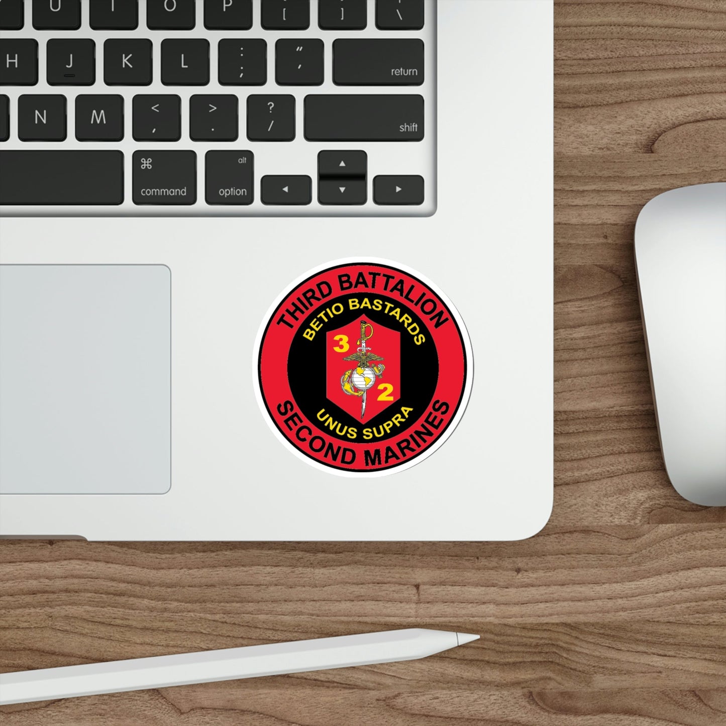 3rd Battaltion 2nd Marines (USMC) STICKER Vinyl Die-Cut Decal-The Sticker Space