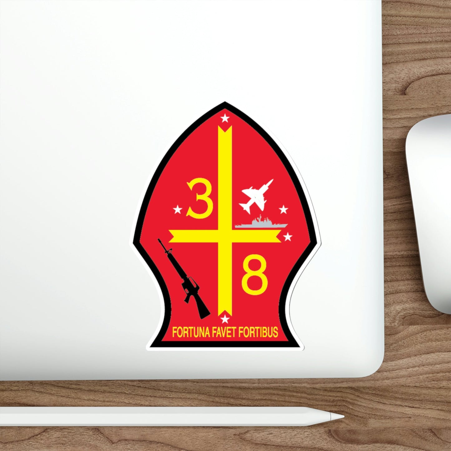 3rd Bn 8th Marines (USMC) STICKER Vinyl Die-Cut Decal-The Sticker Space