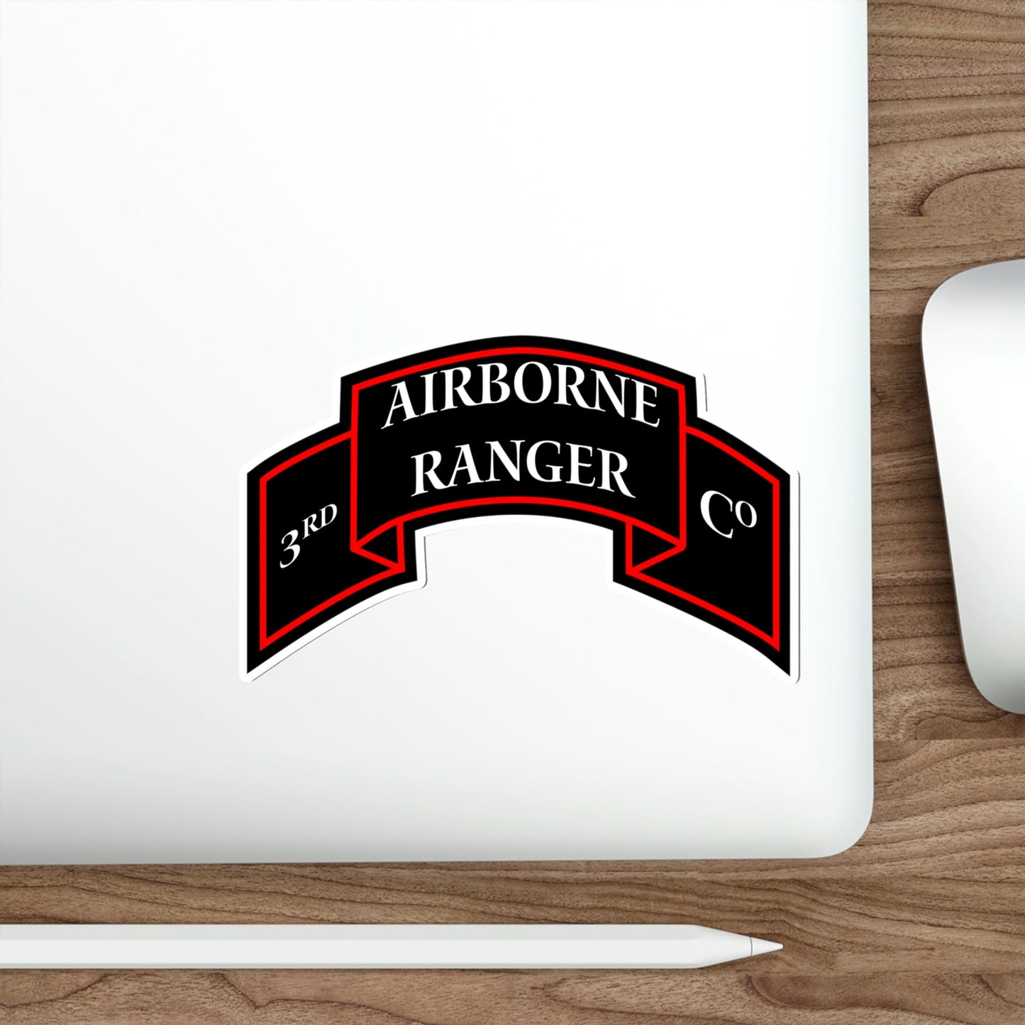 3rd Ranger Infantry Company (U.S. Army) STICKER Vinyl Die-Cut Decal-The Sticker Space