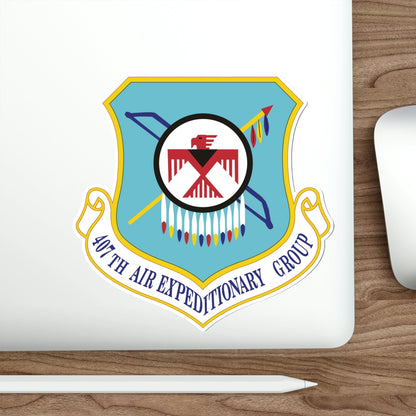 407th Air Expeditionary Group (U.S. Air Force) STICKER Vinyl Die-Cut Decal-The Sticker Space