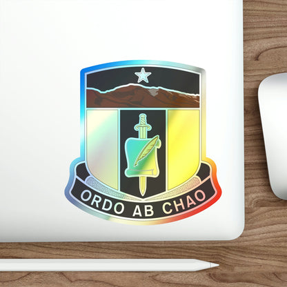 410 Civil Affairs Battalion (U.S. Army) Holographic STICKER Die-Cut Vinyl Decal-The Sticker Space