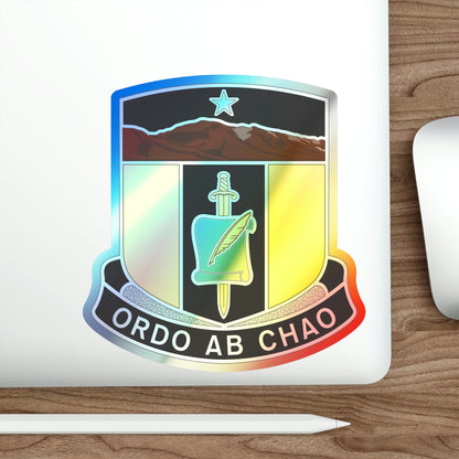 410 Civil Affairs Battalion (U.S. Army) Holographic STICKER Die-Cut Vinyl Decal-The Sticker Space