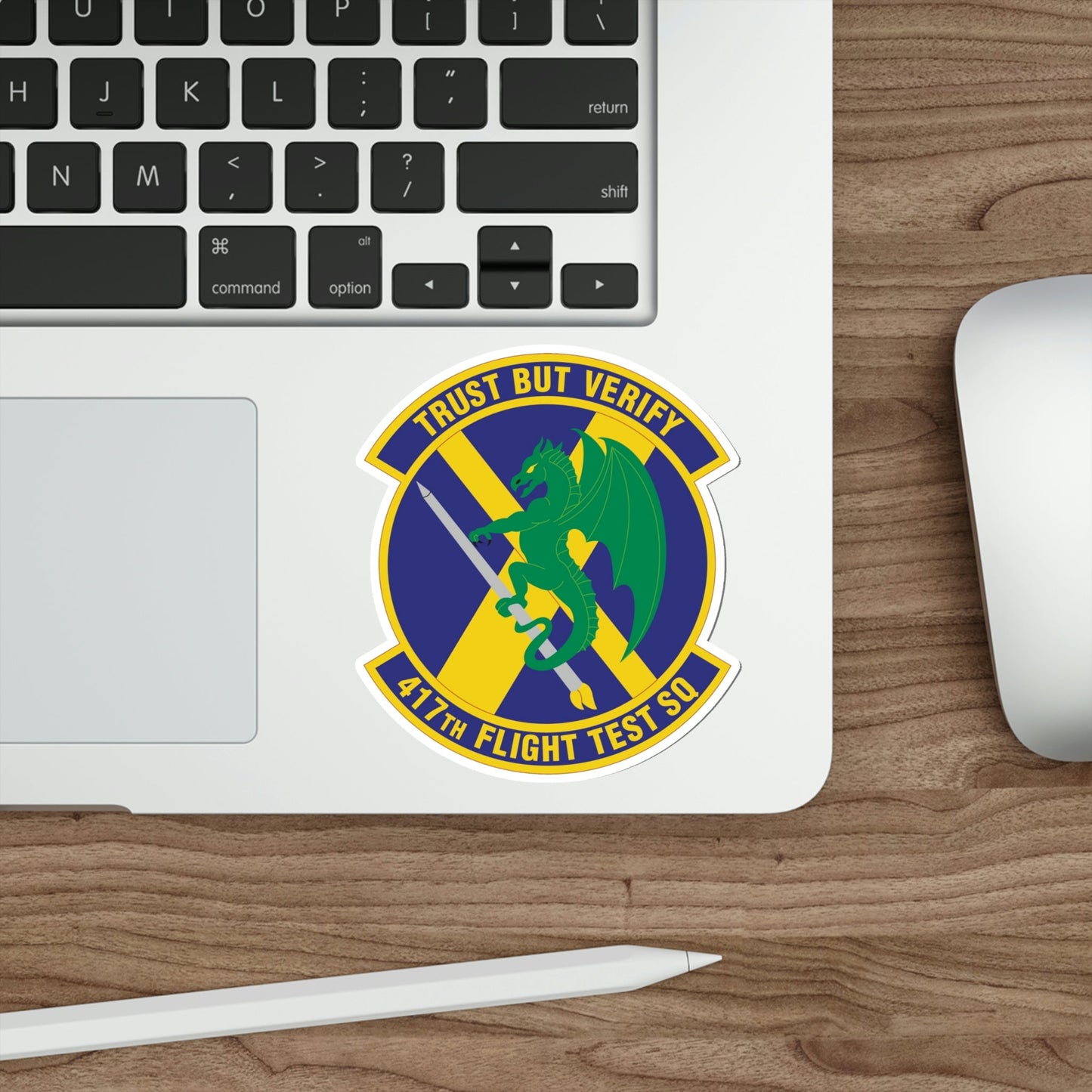 417th Flight Test Squadron (U.S. Air Force) STICKER Vinyl Die-Cut Decal-The Sticker Space