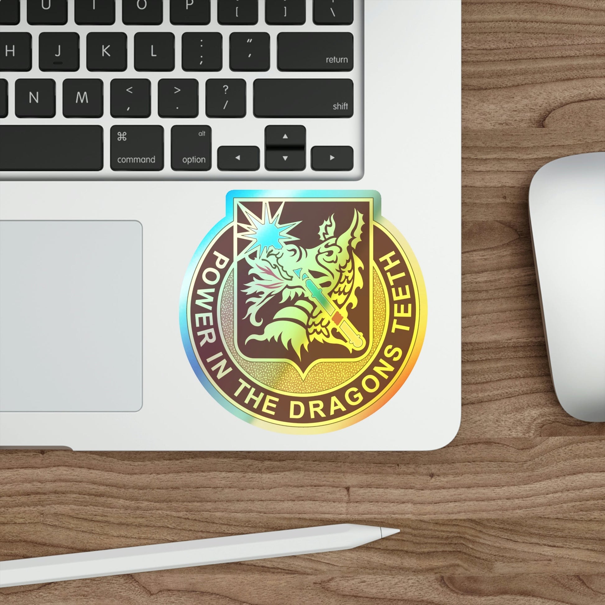 425 Medical Battalion (U.S. Army) Holographic STICKER Die-Cut Vinyl Decal-The Sticker Space