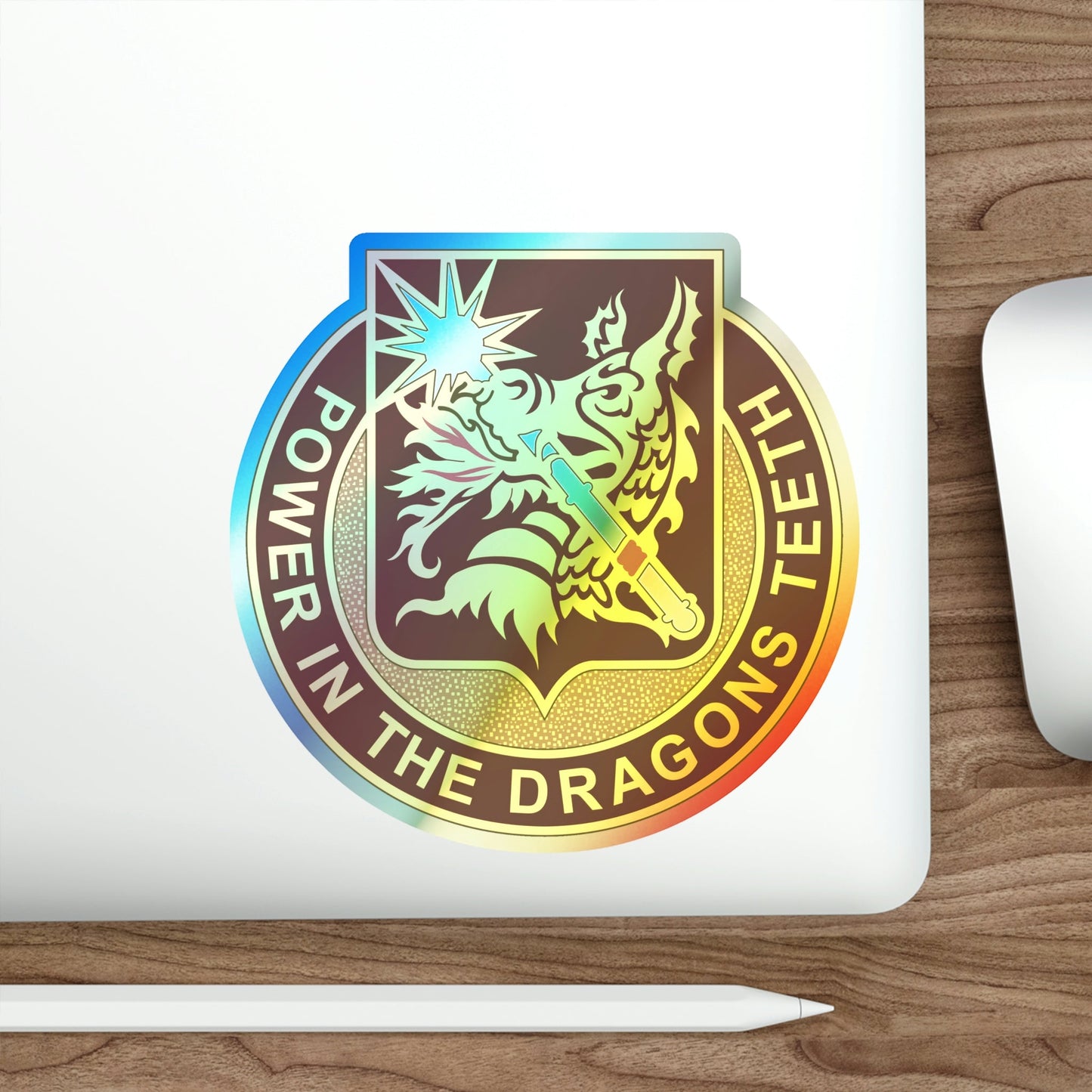 425 Medical Battalion (U.S. Army) Holographic STICKER Die-Cut Vinyl Decal-The Sticker Space