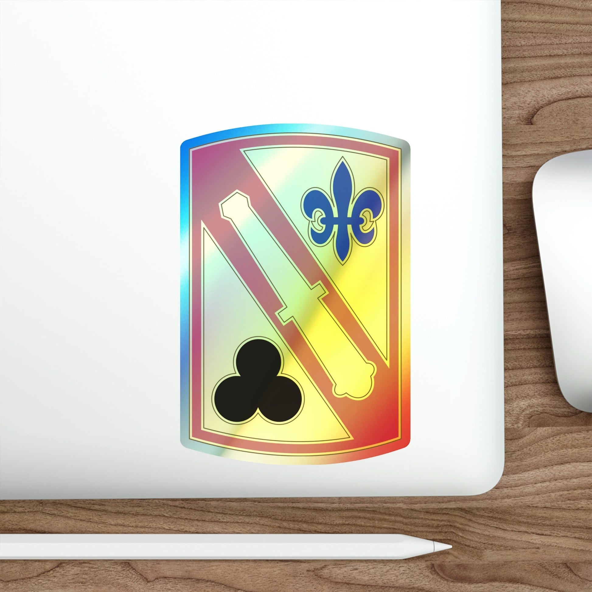 42nd Field Artillery Brigade v3 (U.S. Army) Holographic STICKER Die-Cut Vinyl Decal-The Sticker Space