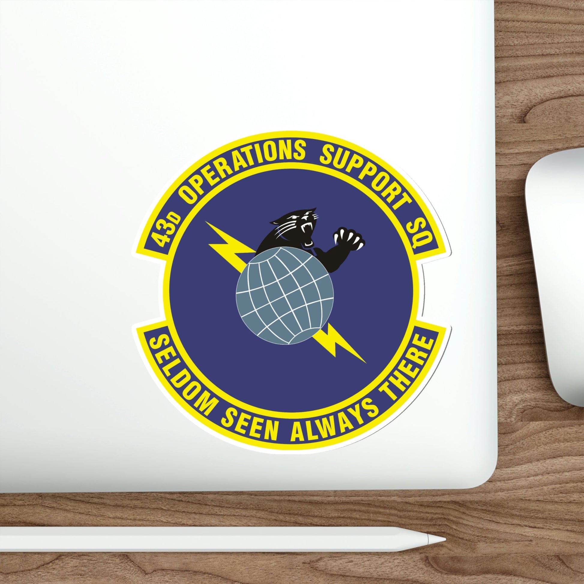 43d Operations Support Squadron (U.S. Air Force) STICKER Vinyl Die-Cut Decal-The Sticker Space