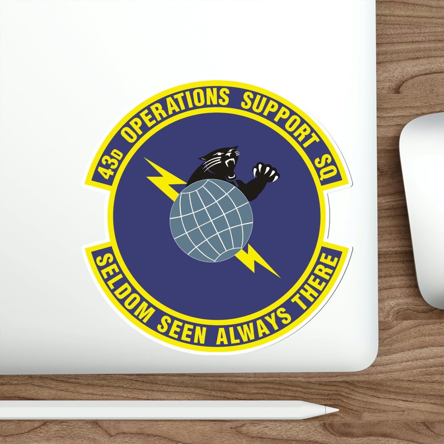 43d Operations Support Squadron (U.S. Air Force) STICKER Vinyl Die-Cut Decal-The Sticker Space